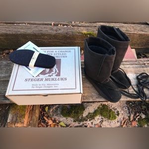 🌲NEW Steger Mukluks Ladies Traditional size 8